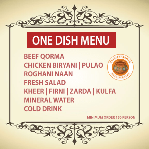 Mix One Dish Menu Mix One Dish Menu