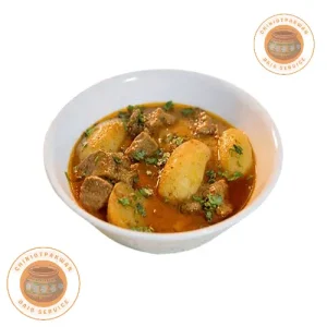 Chicken Alo Gosht Daig